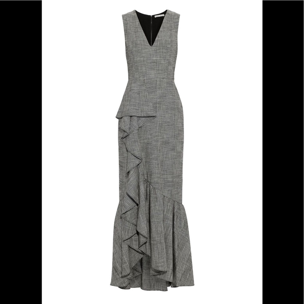 💝 Alice + Olivia long ruffle dress 2